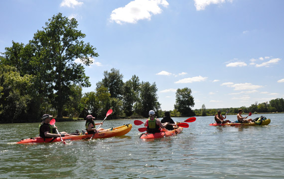 Tourisme sportif en Charente-Maritime : activité kayak
